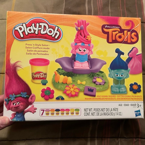 PlayDoh Toys 3 For 27 Trolls Play Dough Set Poshmark